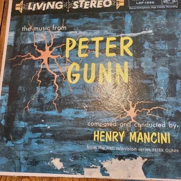 Henry Mancini The Music  From Peter Gunn RCA soundtrack Vinyl LP - Picture 1 of 5